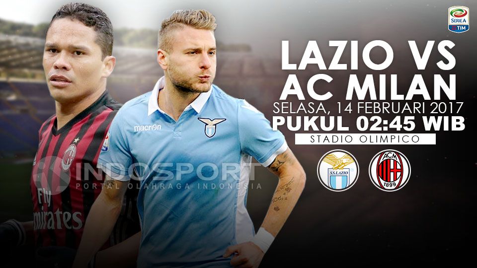 Lazio vs AC Milan Copyright: &copy; Grafis: Eli Suhaeli/INDOSPORT/Getty Images